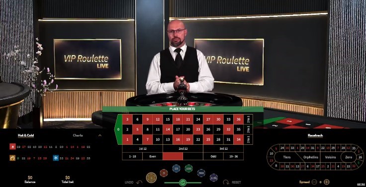 NetEnt（ネットエント）：VIP Roulette Live（ビップルーレットライブ）